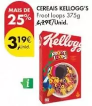 Oferta de Kellogg's - Cereais por 3,19€ em Pingo Doce