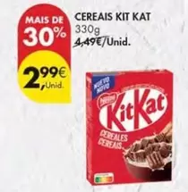 Oferta de Kit Kat - Cereais por 2,99€ em Pingo Doce