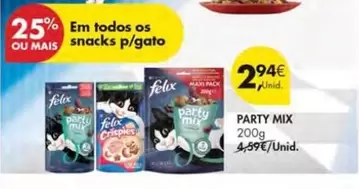 Oferta de Felix - Party Mix por 2,94€ em Pingo Doce