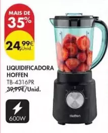 Oferta de Hoffen - Liquidificadora por 24,99€ em Pingo Doce