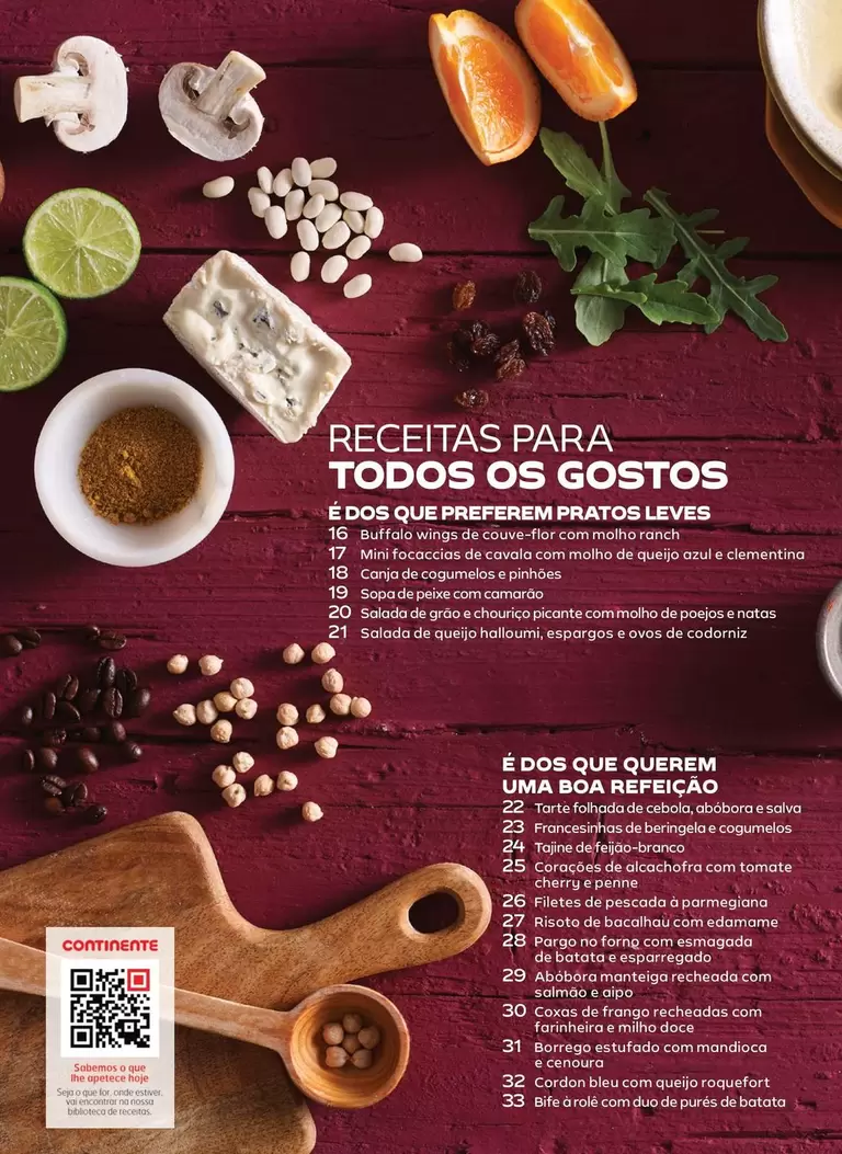 Oferta de Recetas Para Todos Os Gostosem Continente Bom dia