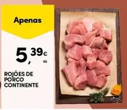 Oferta de Rojoes De Porco Continente por 5,39€ em Continente Bom dia