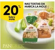 Oferta de La Mole - Nas Tostas Da Marcaem Continente Bom dia