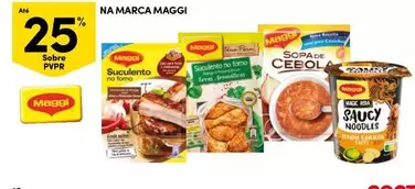 Oferta de Maggi - Na Marcaem Continente Bom dia