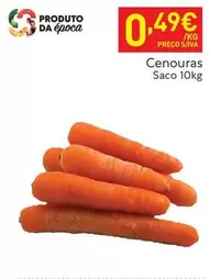 Oferta de Cenouras Saco por 0,49€ em Recheio