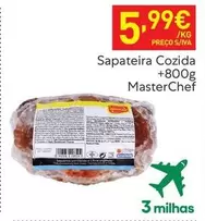 Oferta de Masterchef - Sapateira Cozida +800g por 5,99€ em Recheio