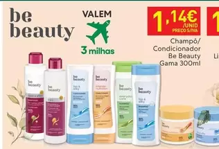 Oferta de Gama - Champô Condicionador Be Beauty por 1,14€ em Recheio