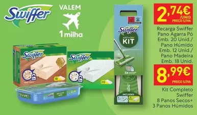 Oferta de Swiffer - Recarga Pano Apara Pó por 8,99€ em Recheio