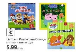 Oferta de A+ - Livro Em Puzzle Para Criança por 5,99€ em Lidl