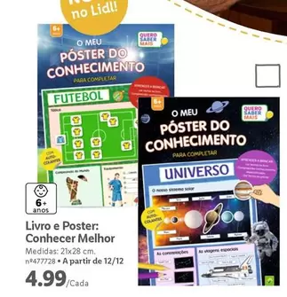 Oferta de Lidl - Livro E Poster: Conhecer Melhor por 4,99€ em Lidl