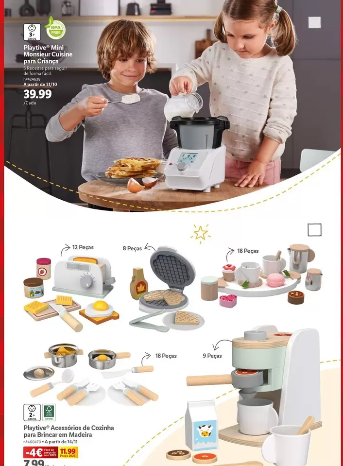 Oferta de Pijama Noel Auxiliar De Cocina por 39,99€ em Lidl