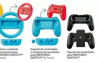 Oferta de Nintendo - Suporte De Controlador Para  Switchem Lidl