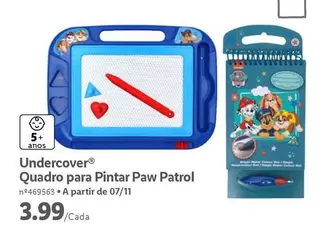 Oferta de A+ - Quadro Para Pintar Paw Patrol por 3,99€ em Lidl