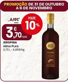 Oferta de Jeropiga - Alma Pura por 3,7€ em Intermarché