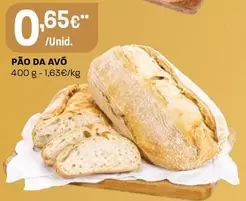 Oferta de Pão Da Avo por 0,65€ em Intermarché