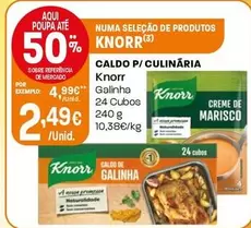 Oferta de Knorr - Caldo P/Culinaria por 2,49€ em Intermarché