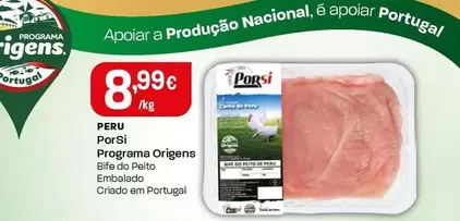 Oferta de Porsi - Peru por 8,99€ em Intermarché