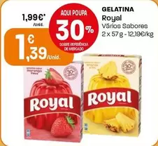 Oferta de Royal - Gelatina por 1,39€ em Intermarché