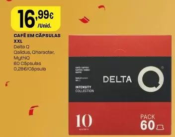 Oferta de Delta Q - Café Em Cápsulas XXL por 16,99€ em Intermarché