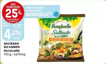 Oferta de Bonduelle - Salteado Do Campo por 4,25€ em Intermarché