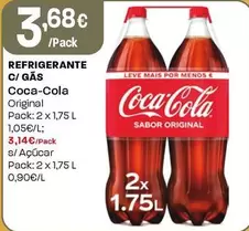 Oferta de Coca Cola - Refrigerante C/ Gas por 3,68€ em Intermarché