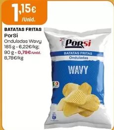 Oferta de Porsi - Batatas Fritas por 1,15€ em Intermarché