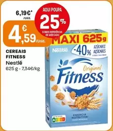 Oferta de Nestlé - Cereais Fitness por 4,59€ em Intermarché