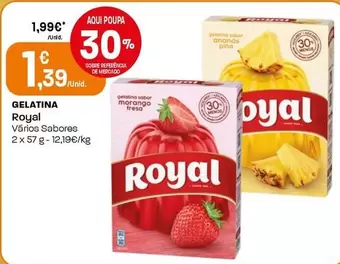 Oferta de Royal - Gelatina por 1,39€ em Intermarché