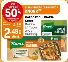 Oferta de Knorr - Caldo P/Culinaria por 2,49€ em Intermarché