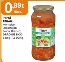 Oferta de Porsi - Feijão por 0,89€ em Intermarché