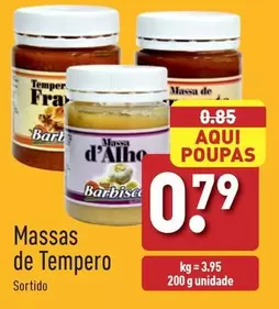 Oferta de Massas De Tempero por 0,79€ em Aldi