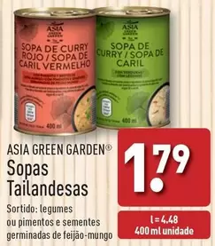 Oferta de .Com - Sopas Tailandesas por 1,79€ em Aldi