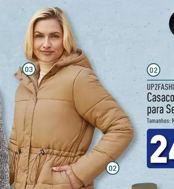 Oferta de 02 - Up2fashi Casaco Para Sensitiveem Aldi