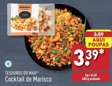 Oferta de Tesouros Do Mar - Cocktail De Marisco por 3,39€ em Aldi