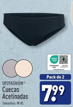 Oferta de Up2fashion - Cuecas Acetinadas por 7,99€ em Aldi