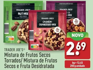 Oferta de Mix - Mistura De Frutos Secos Torrados/ Mistura De Frutos Secos E Fruta Desidratada por 2,69€ em Aldi