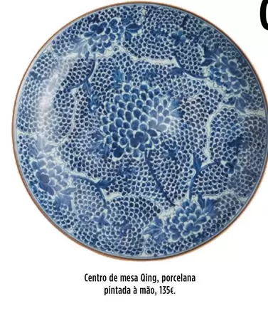 Oferta de Centro De Mesa Qing, Porcelana Pintada A Maçem El Corte Inglés