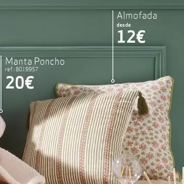 Oferta de Manta Poncho por 20€ em Continente