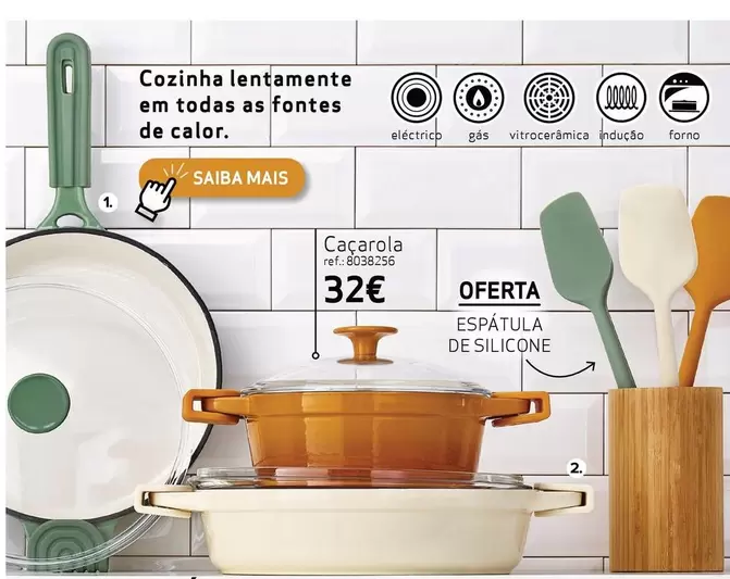 Oferta de As - Cozinha Lentamente Em Todas  Fontes De Calor por 32€ em Continente