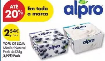 Oferta de Alpro - Yofu De Soja por 2,54€ em Pingo Doce