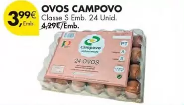 Oferta de A+ - Ovos por 3,99€ em Pingo Doce