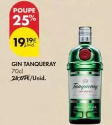 Oferta de Tanqueray - Gin por 19,19€ em Pingo Doce