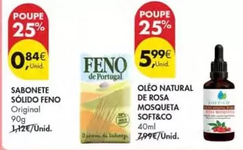 Oferta de Feno - Sabonete Solido por 0,84€ em Pingo Doce