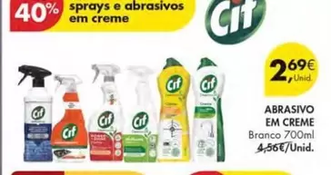 Oferta de Cif - Abrasivo Em Creme por 2,69€ em Pingo Doce