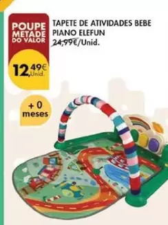 Oferta de Valor - Tapete De Atvidades Bebe Piano por 12,49€ em Pingo Doce