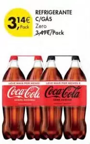 Oferta de Coca cola - Refrigerante C/Gas por 3,14€ em Pingo Doce