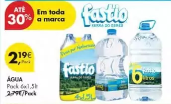 Oferta de Fastio - Pack 6xem Pingo Doce