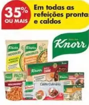 Oferta de Knorr - Em Todas As Refeições Pronta E Caldosem Pingo Doce