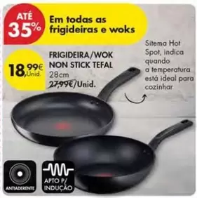 Oferta de As - Frigideira/Wok por 18,99€ em Pingo Doce