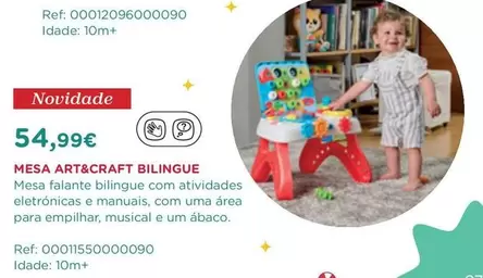 Oferta de .Com - Mesa Art&craft Bilingue por 54,99€ em El Corte Inglés